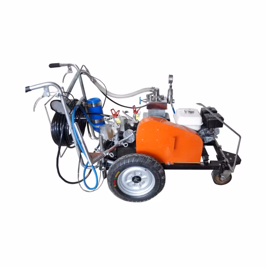 Machines de construction de routes prix bon marché pulvérisation de peinture à froid